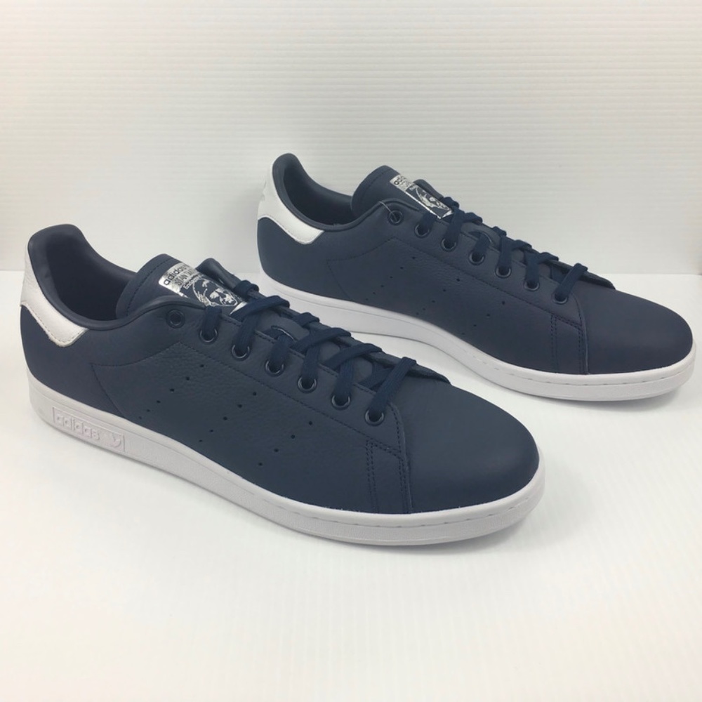 Adidas Stan Smith Collegiate Navy Blue Leather Slightly used.. wore once